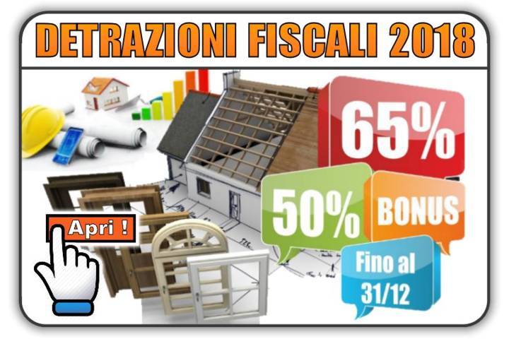 detrazioni fiscali 2018