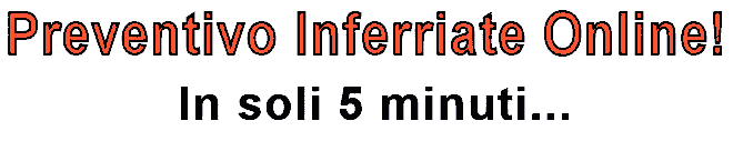 preventivo inferriate di sicurezza