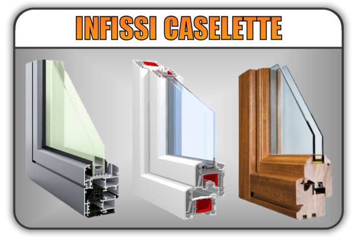 Infissi Serramenti Finestre Pvc Legno Alluminio Caselette