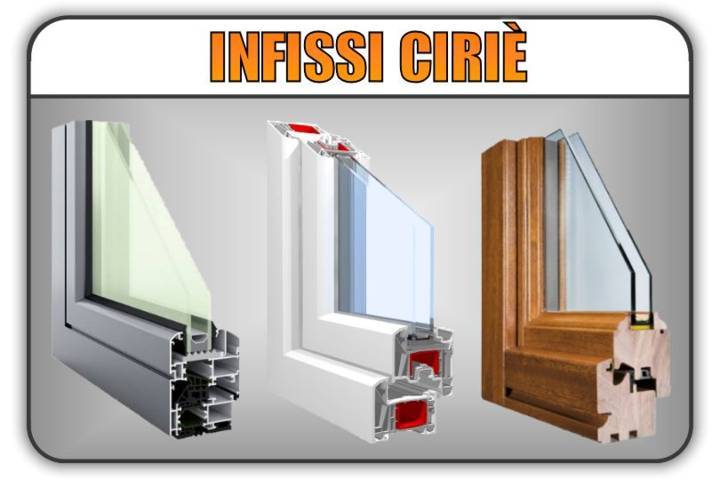 Infissi Serramenti Finestre Pvc Legno Alluminio Ciriè
