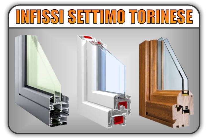Infissi Serramenti Finestre Pvc Legno Alluminio Settimo Torinese