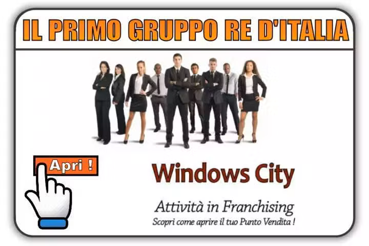 window scity gruppo re italia