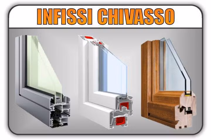 Infissi in pvc e Legno Chivasso