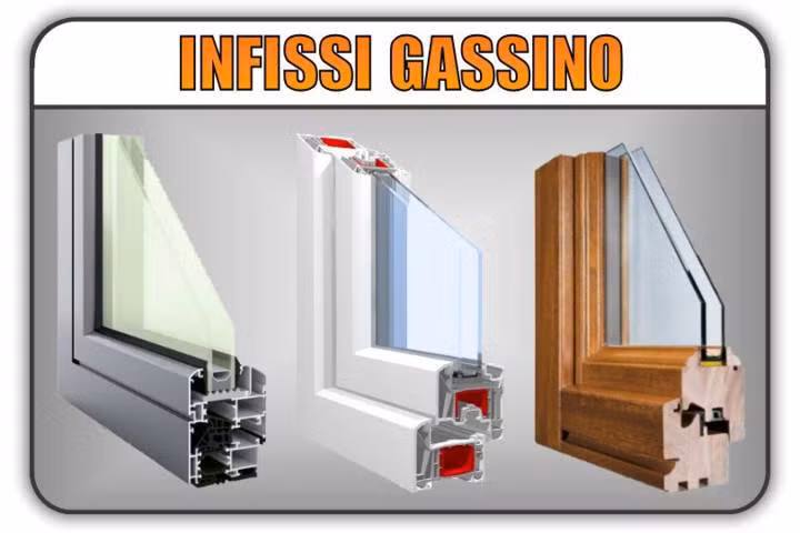 Infissi in pvc e Legno Gassino Torinese 