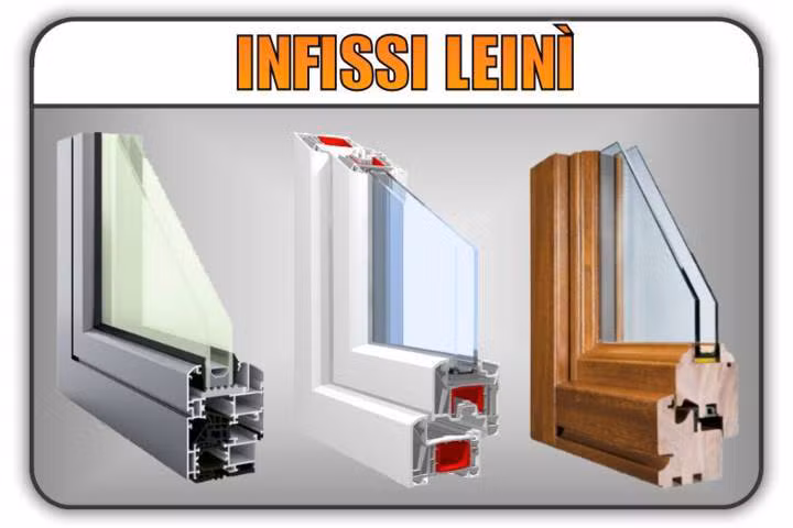 Infissi in pvc e Legno Leinì