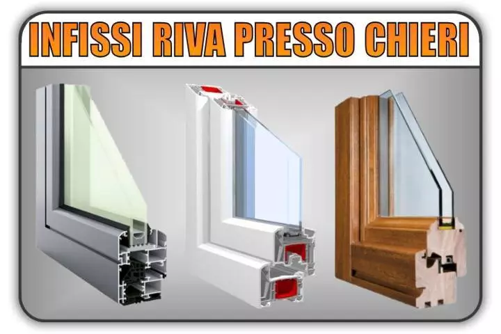 Infissi in pvc e Legno Riva presso  Chieri