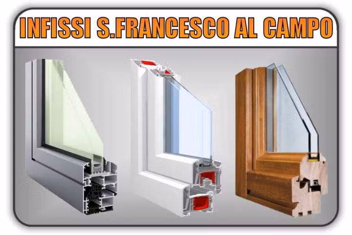 Infissi in pvc e Legno San Francesco al Campo Infissi in pvc e Legno San Francesco al Campo