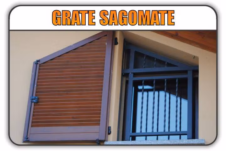 inferriate grate sagomate