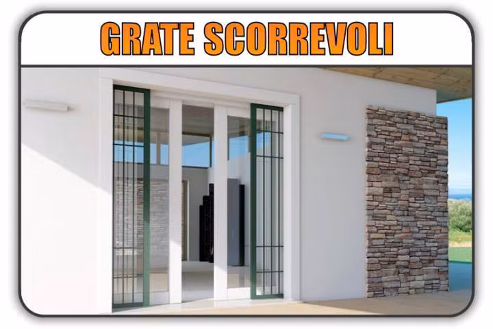 inferriate grate scorrevoli