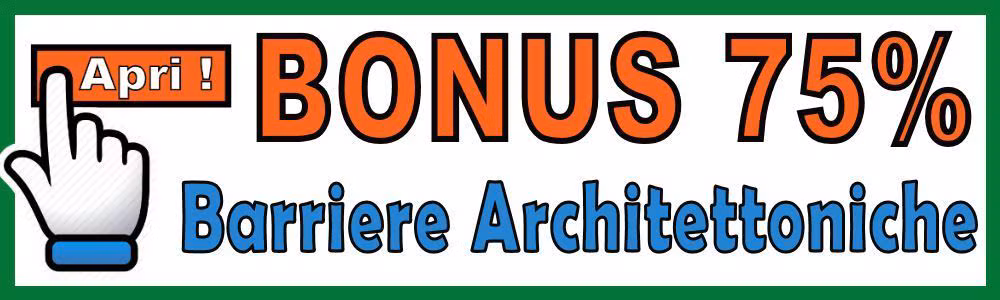 Bonus 75%  Barriere Architettoniche su Infissi porte interne e blindate Torino
