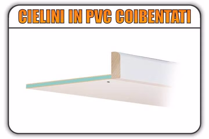 cielini coibentati pvc