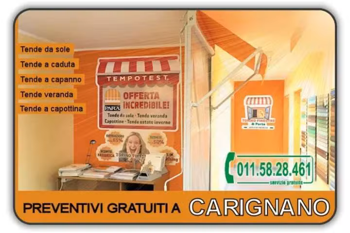 Prezzi tenda Carignano