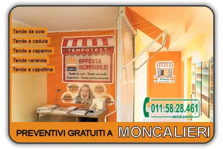 Prezzi tenda Moncalieri