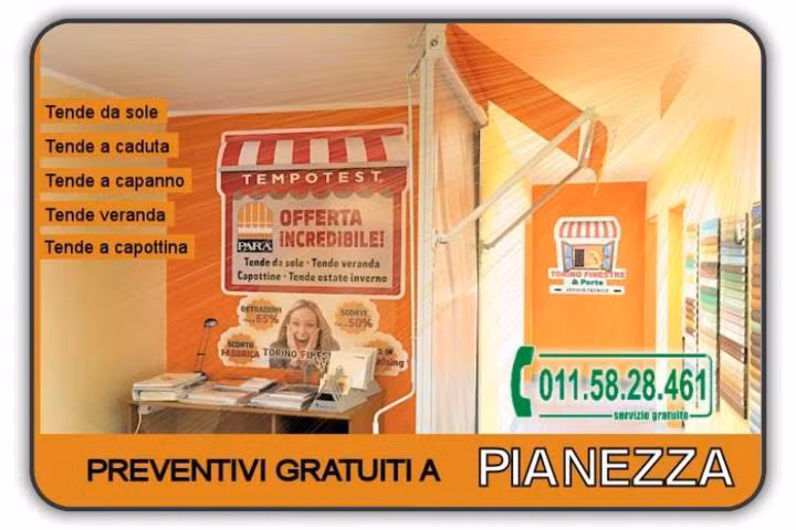 Prezzi tenda Pianezza