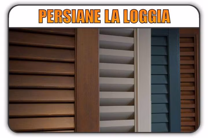 persiana La Loggia, persiane alluminio La Loggia