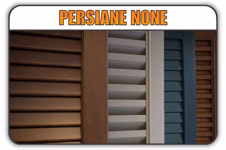 persiana None, persiane alluminio None