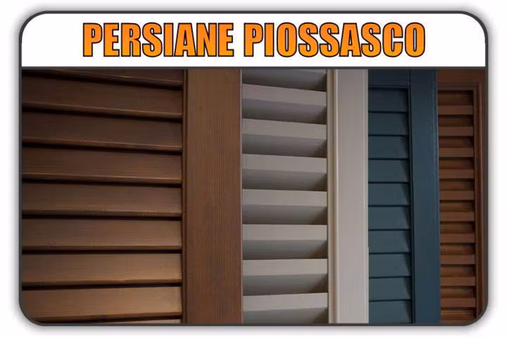 persiana Piossasco, persiane alluminio Piossasco