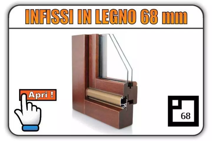 infissi serramenti massello o lamellare 68 mm torino finestre