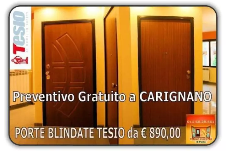 porte blindate tesio Carignano