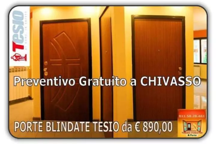 porte blindate tesio Chivasso