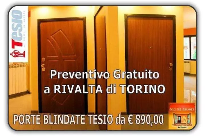 porte blindate tesio Rivalta