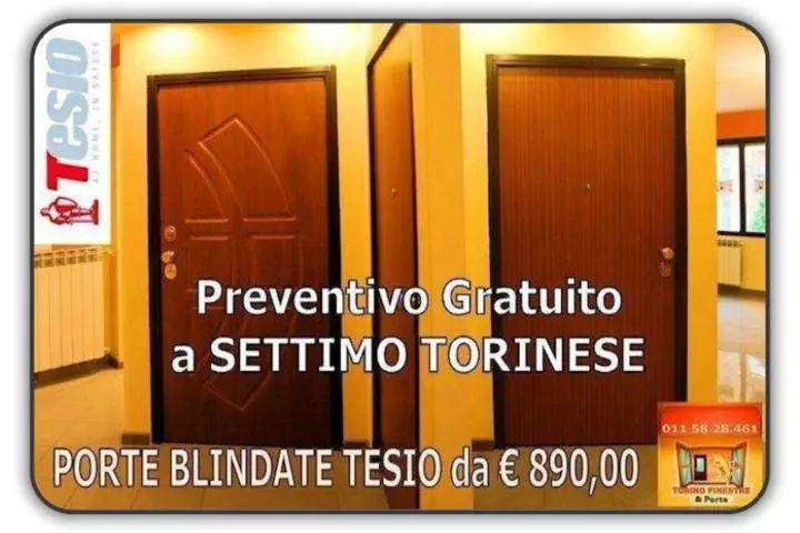 porte blindate tesio Settimo Torinese