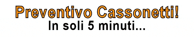 Prezzi Online Cielini e Cassonetti PVC