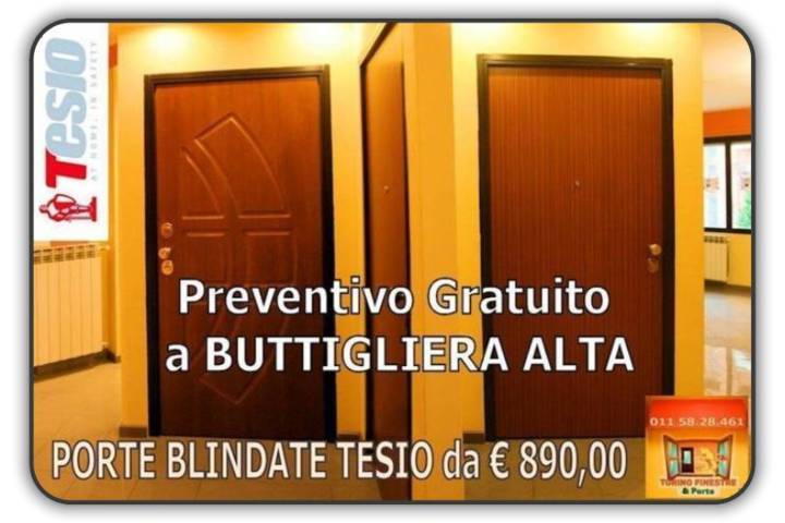 porte blindate tesio Buttigliera Alta