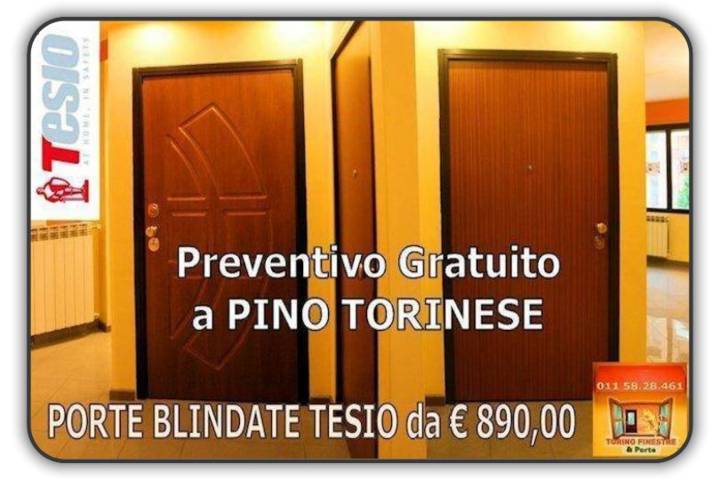 porte blindate tesio Pino Torinese