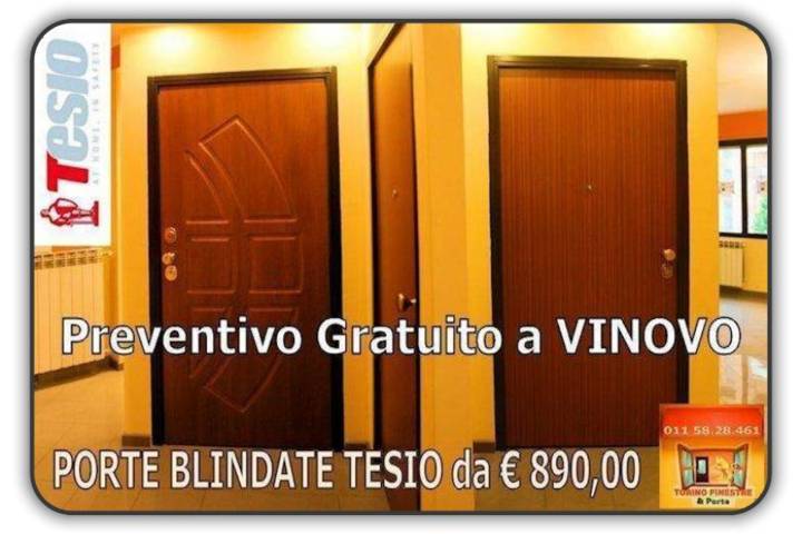 porte blindate tesio Vinovo