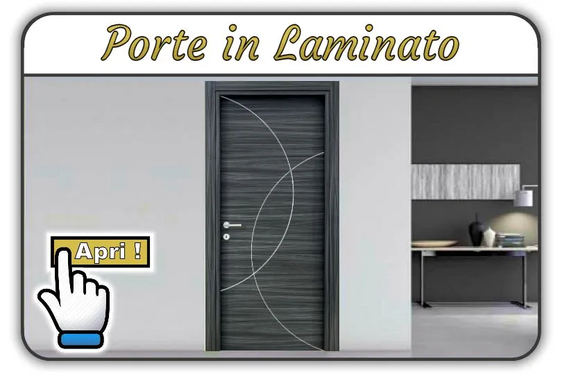 Porte in Laminato con Inserti