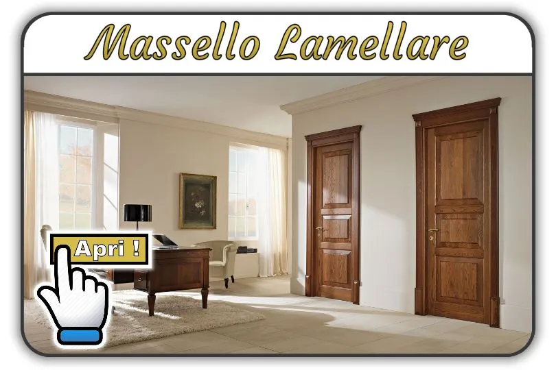 Porte Massello Lamellare