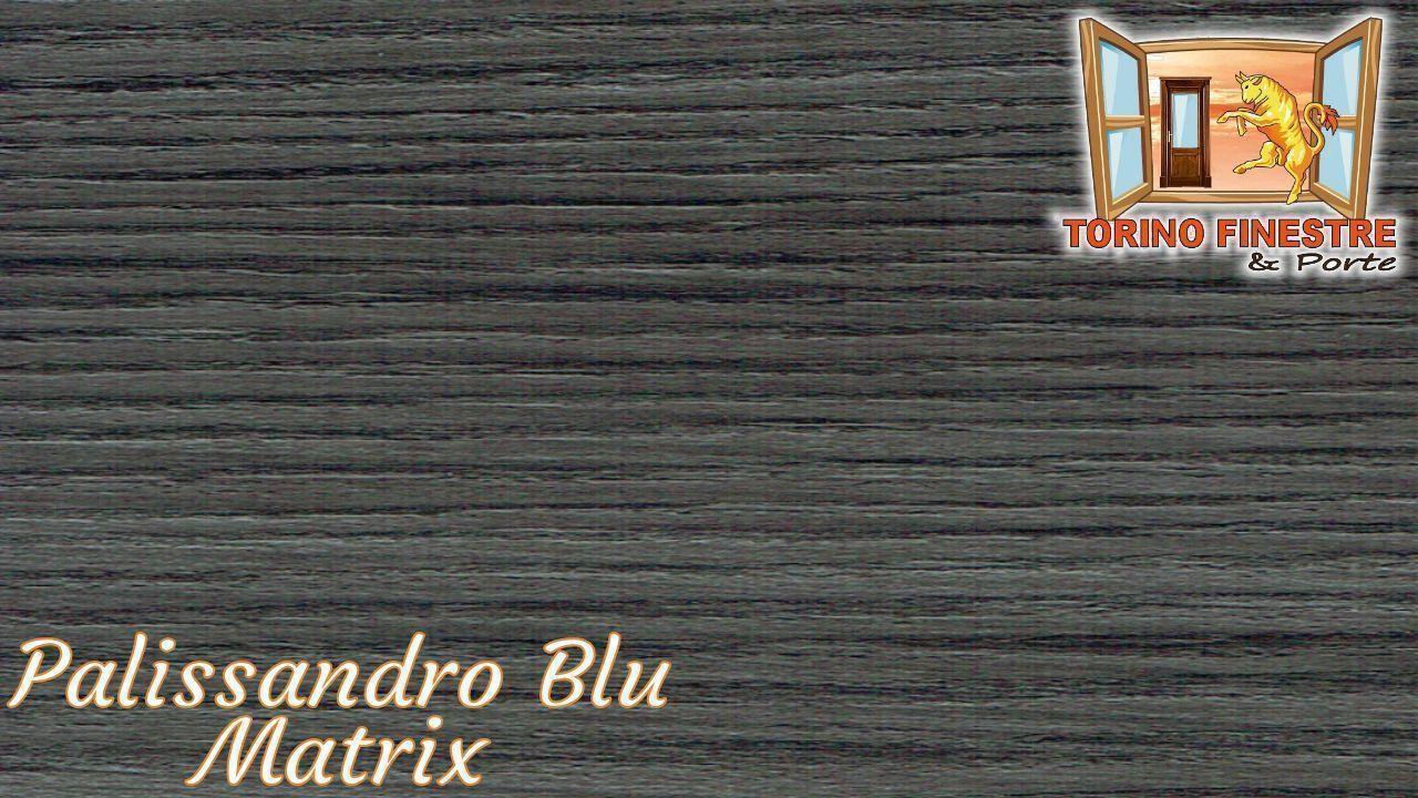 porte interne palissandro blu matrix
