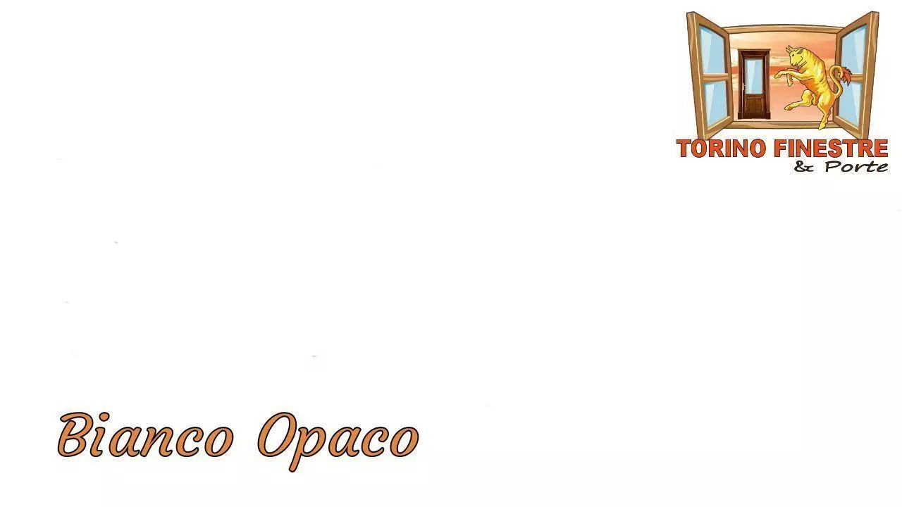 porte interne bianco opaco