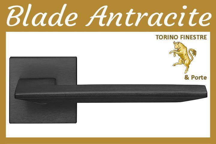 maniglie modello blade antracite torino