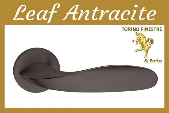 Frascio Leaf Antracite Torino, Maniglie Porte Interne, prezzi online