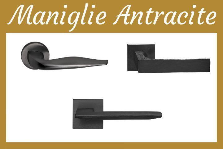 Maniglie di Design Antracite Porte Interne Torino