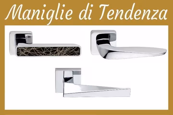 maniglie porte interne tendenza