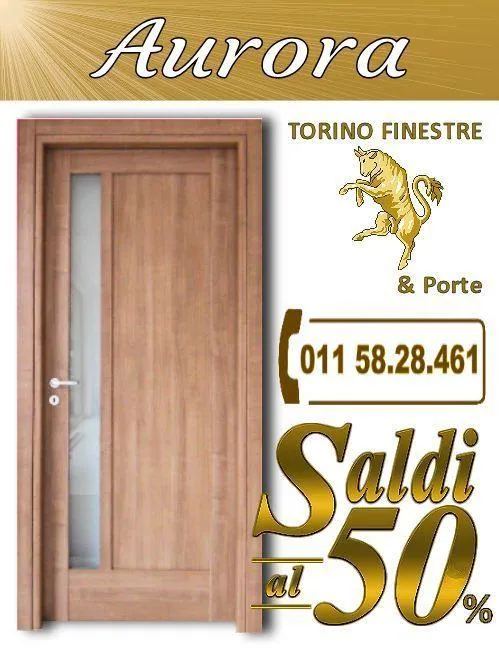 Porta Aurora con Vetro