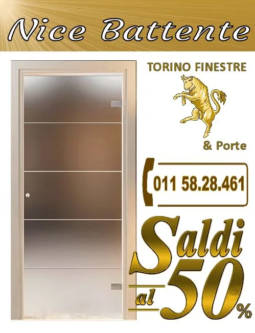 Nice Battente Trasparente