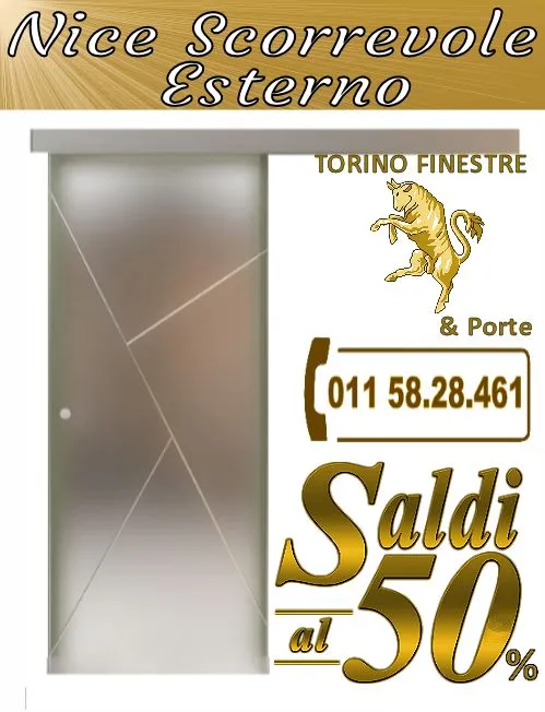 Nice Scorrevole Esterno Parete