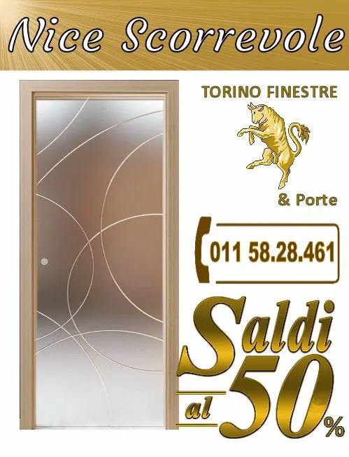 Nice Scorrevole a Scomparsa Trasparente