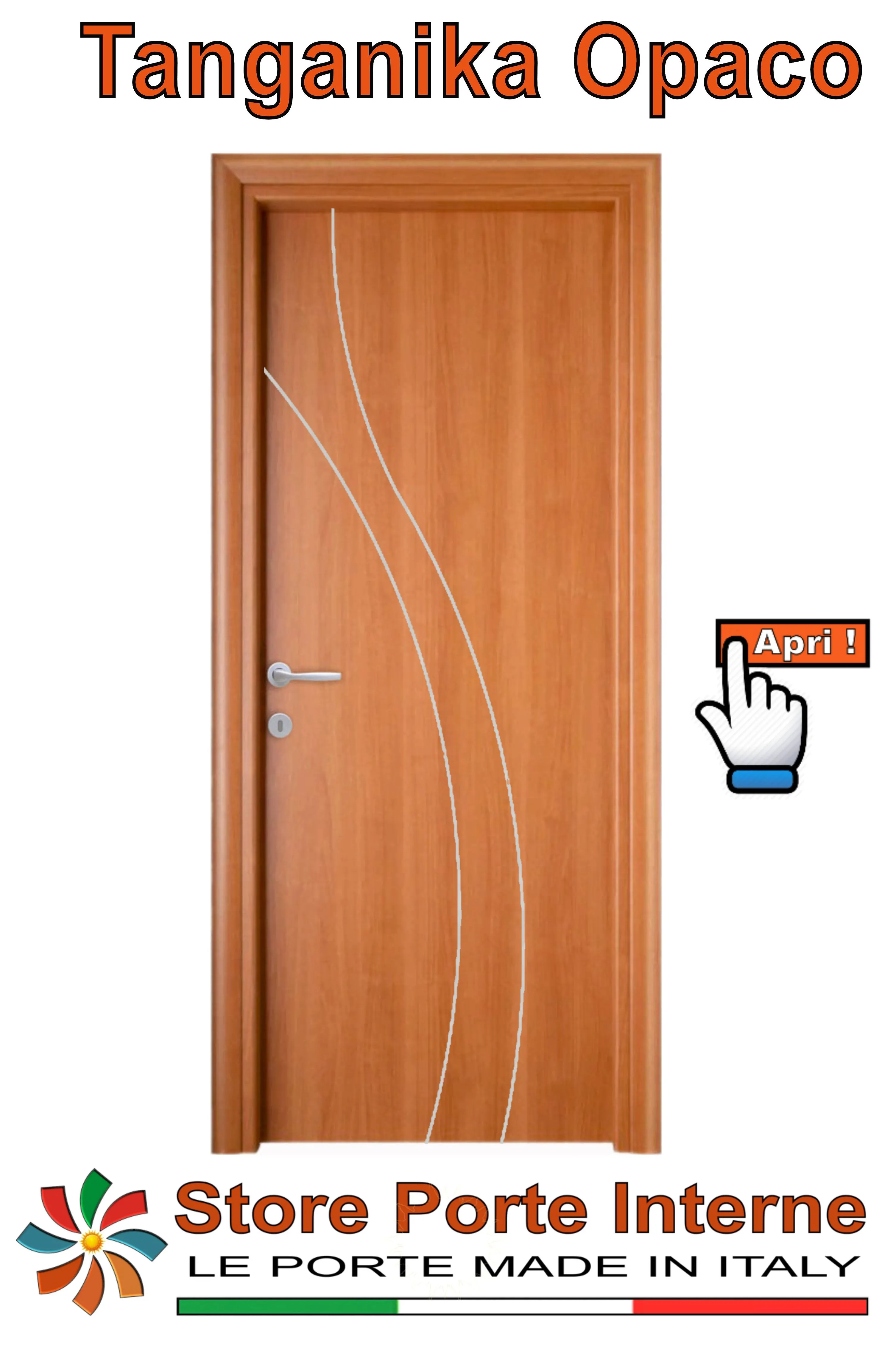 porte laminato inserti Goji tanganika opaco