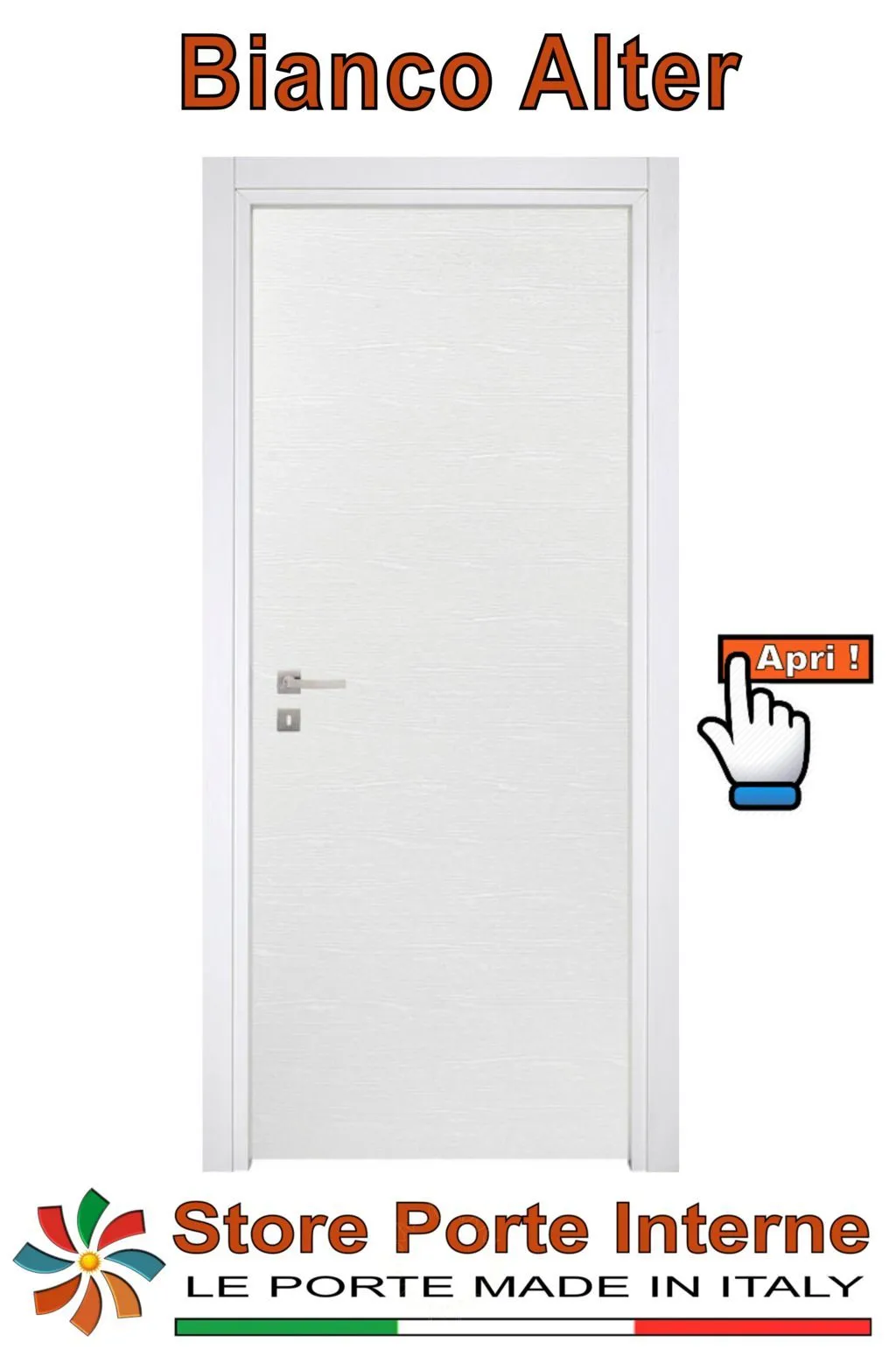porte laminato katia bianco alter