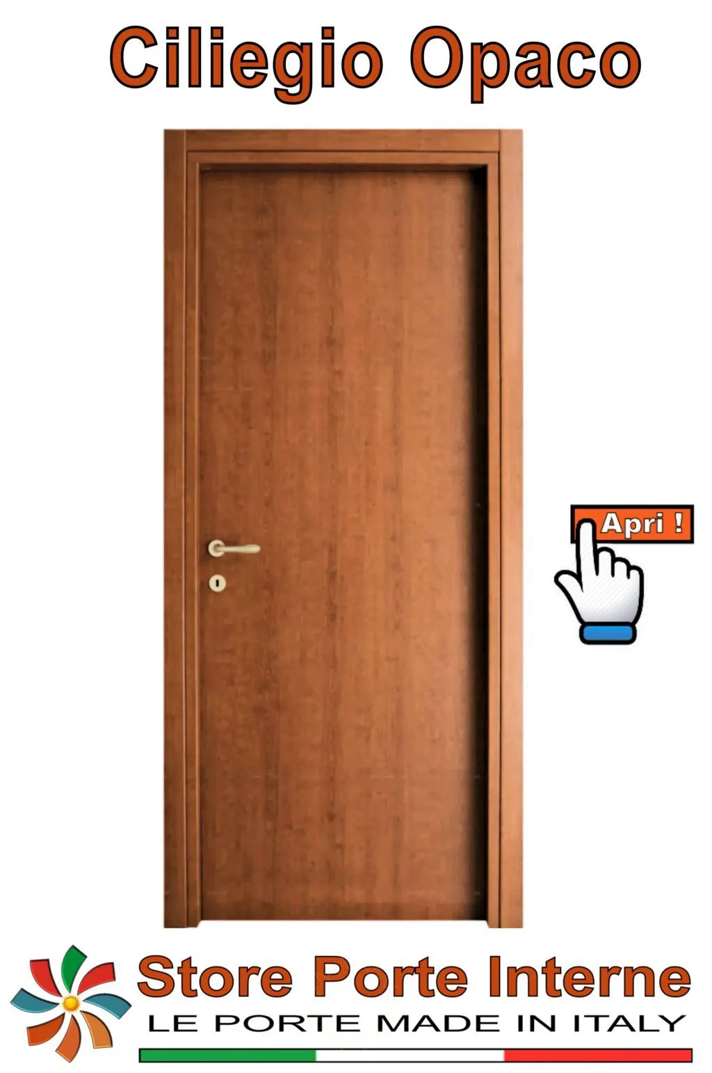 porte laminato katia ciliegio opaco