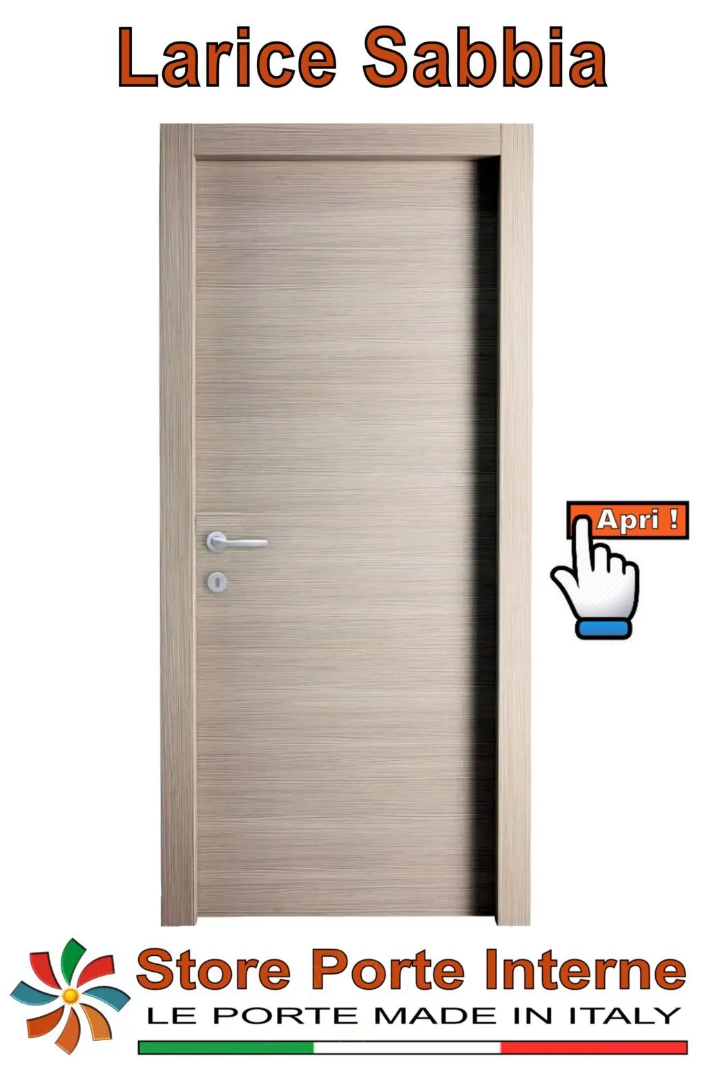 porte laminato katia larice sabbia
