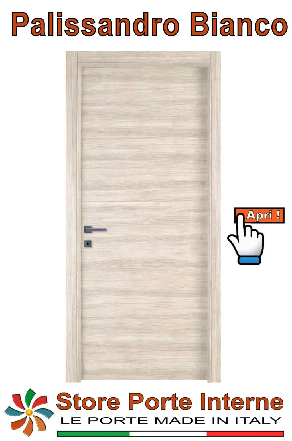 porte laminato katia palissandro bianco matrix