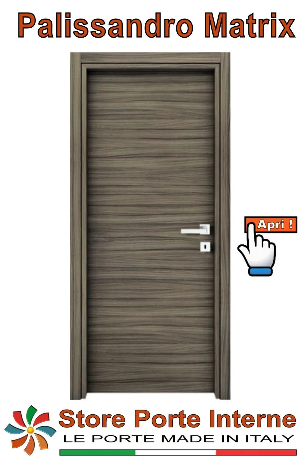 porte laminato katia palissandro matrix