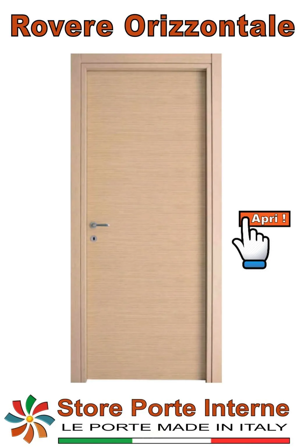porte laminato katia rovere orizzontale