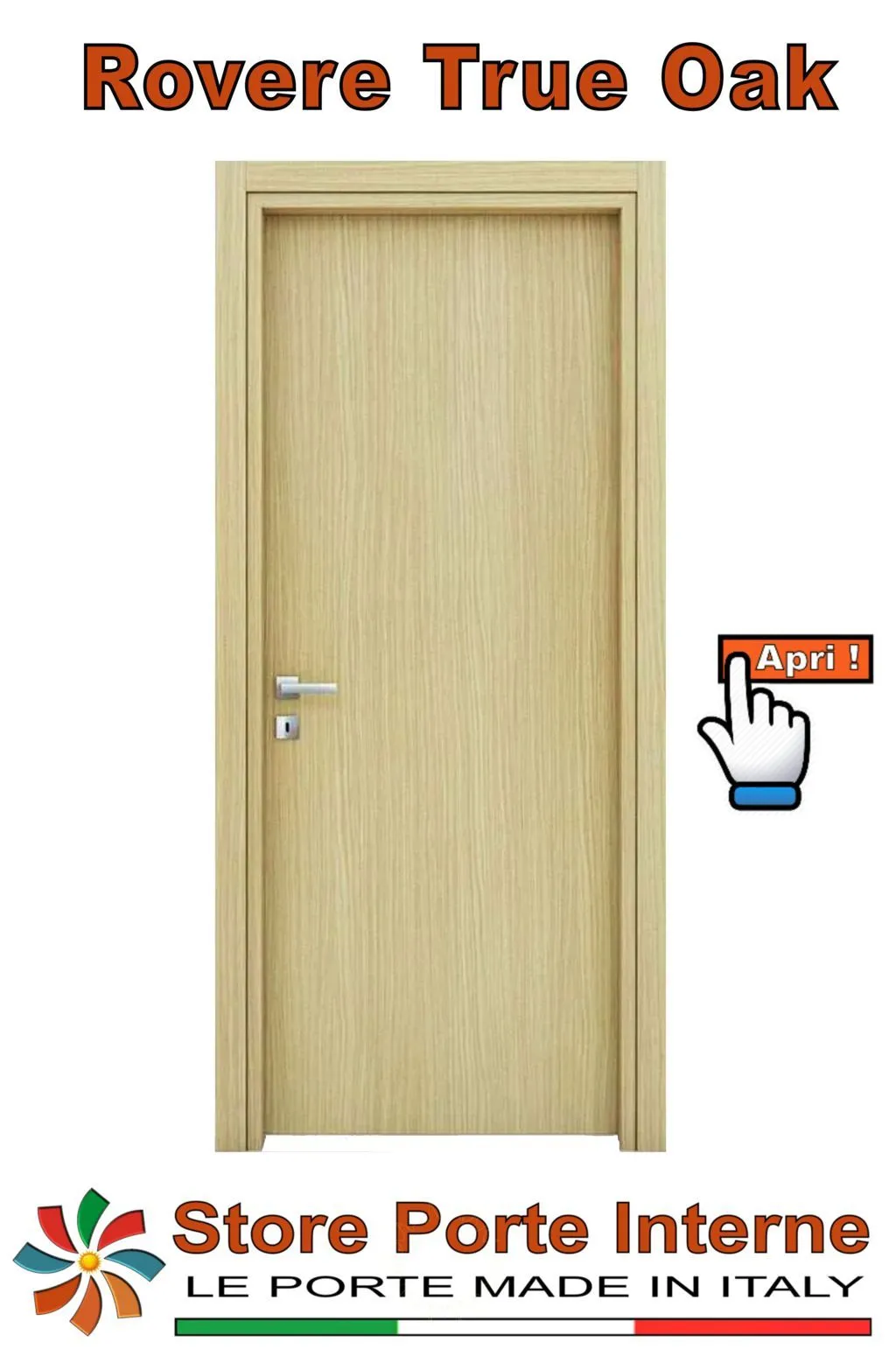 porte laminato katia rovere true oak